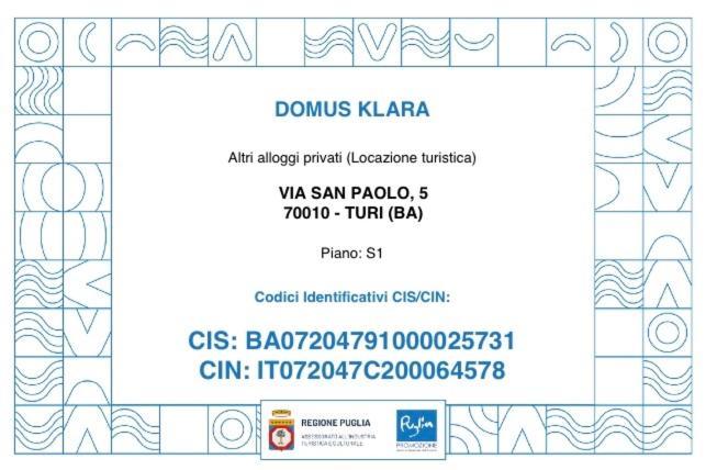 Domus Klara Panzió Turi Kültér fotó